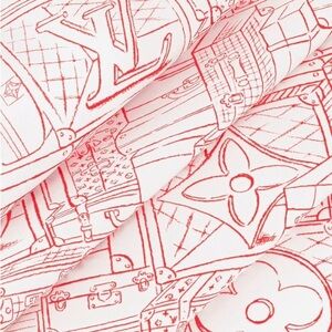 Louis Vuitton trunk scarf